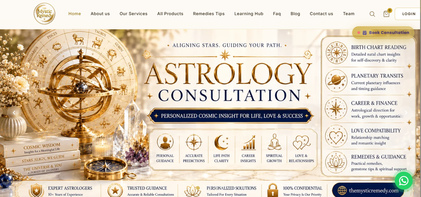 MYSTIC REMEDY — The Mystic Remedy after