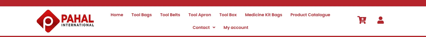 Pahal International — Header & Navigation before