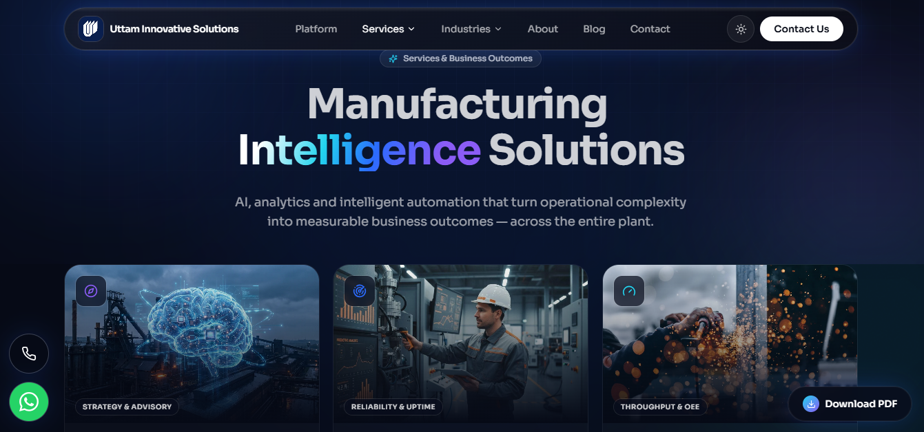 Uttam Innovative Solution — section after