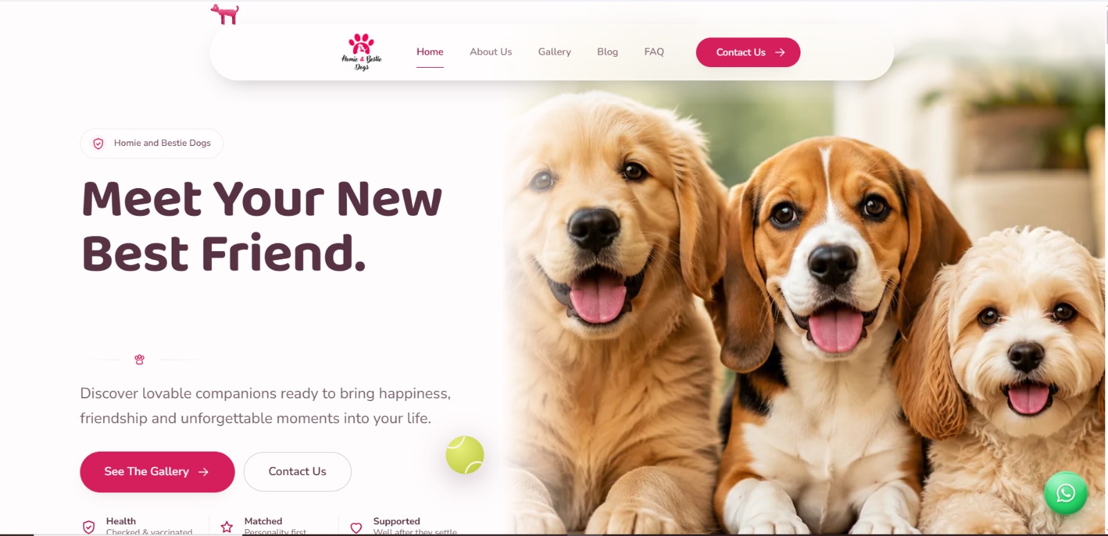 Homie and Bestie Dogs preview
