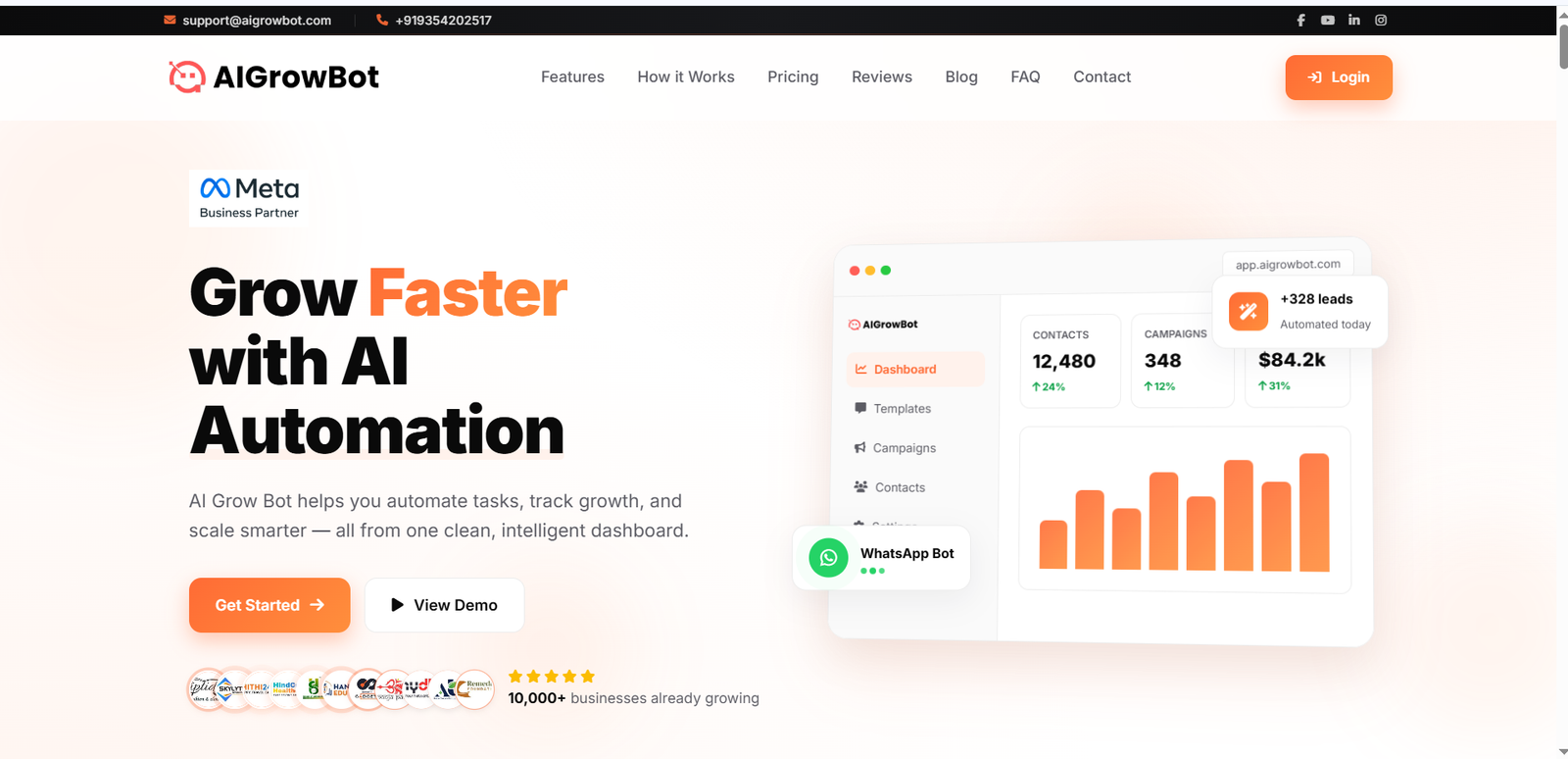 AI Grow Bot preview